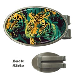 Tiger Money Clips (oval)  by danenraven