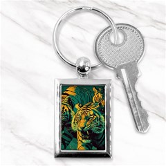 Tiger Key Chain (rectangle) by danenraven