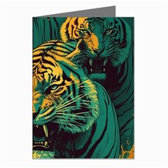 Tiger Greeting Cards (pkg Of 8)