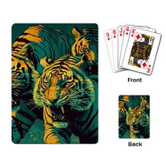 Tiger Playing Cards Single Design (rectangle)