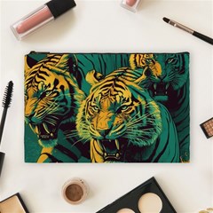 Tiger Cosmetic Bag (large) by danenraven