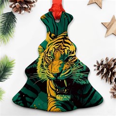 Tiger Ornament (christmas Tree) 