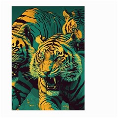 Tiger Large Garden Flag (two Sides) by danenraven