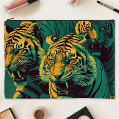 Tiger Cosmetic Bag (xxxl) by danenraven