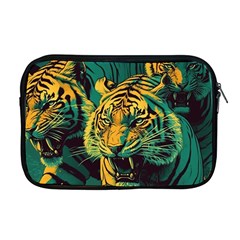 Tiger Apple Macbook Pro 17  Zipper Case by danenraven