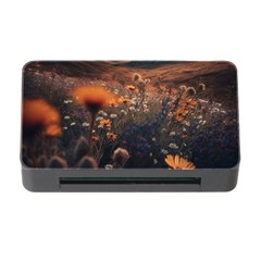 Mountains Flowers Flora Botany Nature Memory Card Reader With Cf by danenraven