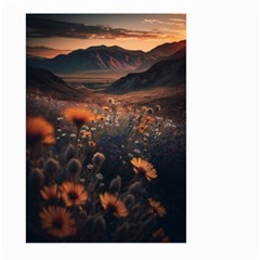 Mountains Flowers Flora Botany Nature Large Garden Flag (two Sides) by danenraven