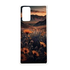 Mountains Flowers Flora Botany Nature Samsung Galaxy Note 20 Tpu Uv Case by danenraven