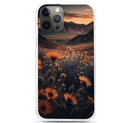 Mountains Flowers Flora Botany Nature Iphone 12 Pro Max Tpu Uv Print Case by danenraven