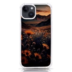 Mountains Flowers Flora Botany Nature Iphone 14 Tpu Uv Print Case by danenraven