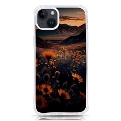 Mountains Flowers Flora Botany Nature Iphone 14 Plus Tpu Uv Print Case by danenraven