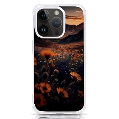 Mountains Flowers Flora Botany Nature Iphone 14 Pro Tpu Uv Print Case