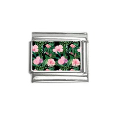 Flower Roses Pattern Floral Nature Italian Charm (9mm) by danenraven