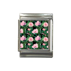 Flower Roses Pattern Floral Nature Italian Charm (13mm) by danenraven