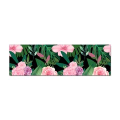 Flower Roses Pattern Floral Nature Sticker (bumper) by danenraven