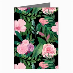 Flower Roses Pattern Floral Nature Greeting Cards (pkg Of 8) by danenraven