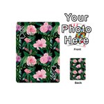 Flower Roses Pattern Floral Nature Playing Cards 54 Designs (Mini) Front - Spade2