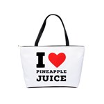 I love pineapple juice Classic Shoulder Handbag Back