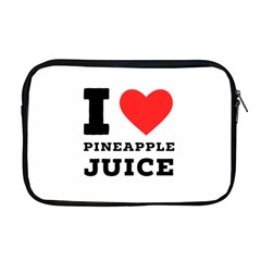 I Love Pineapple Juice Apple Macbook Pro 17  Zipper Case by ilovewhateva