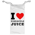 I love pineapple juice Jewelry Bag Back