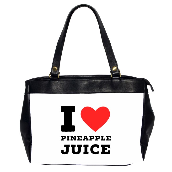 I love pineapple juice Oversize Office Handbag (2 Sides)