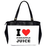 I love pineapple juice Oversize Office Handbag (2 Sides) Back