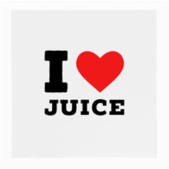 I Love Juice Medium Glasses Cloth (2 Sides) by ilovewhateva