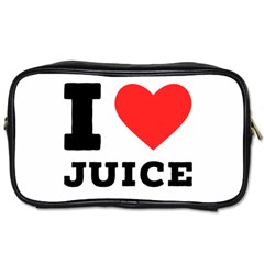 I Love Juice Toiletries Bag (one Side) by ilovewhateva