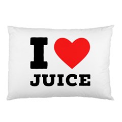 I Love Juice Pillow Case (two Sides) by ilovewhateva