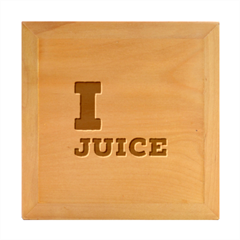 I Love Juice Wood Photo Frame Cube by ilovewhateva