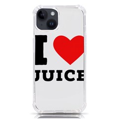 I Love Juice Iphone 14 Tpu Uv Print Case