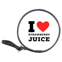 I Love Strawberry Juice Classic 20-cd Wallets by ilovewhateva