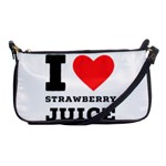 I love strawberry juice Shoulder Clutch Bag Front