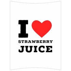 I Love Strawberry Juice Back Support Cushion by ilovewhateva