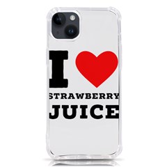 I Love Strawberry Juice Iphone 14 Plus Tpu Uv Print Case by ilovewhateva