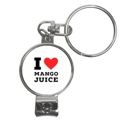 I Love Mango Juice  Nail Clippers Key Chain by ilovewhateva