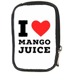 I Love Mango Juice  Compact Camera Leather Case by ilovewhateva