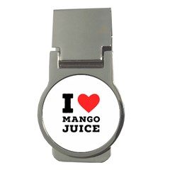 I Love Mango Juice  Money Clips (round)  by ilovewhateva