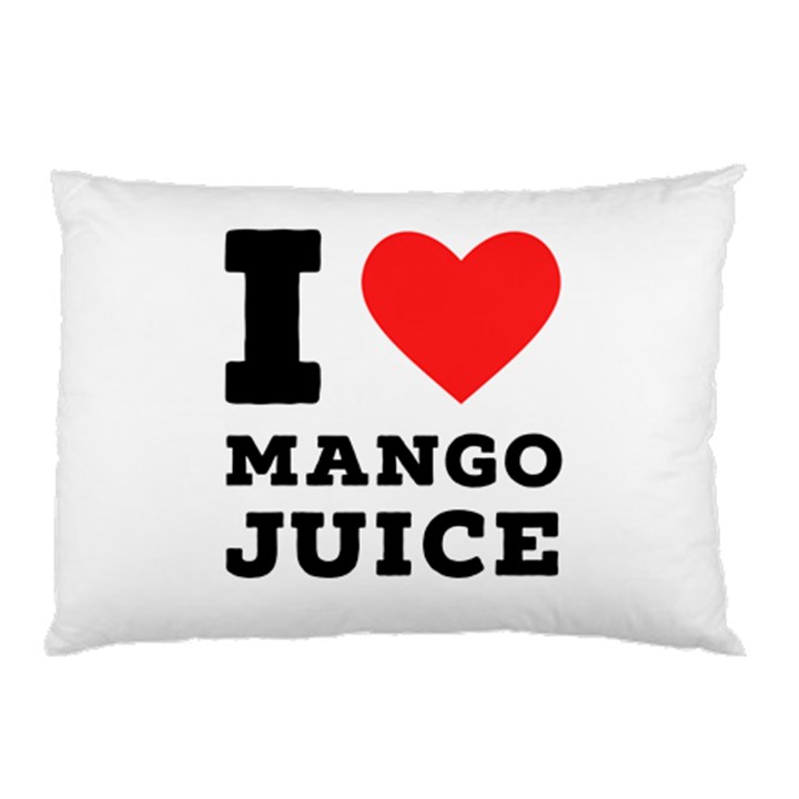 I love mango juice  Pillow Case