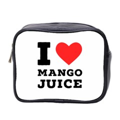 I Love Mango Juice  Mini Toiletries Bag (two Sides) by ilovewhateva