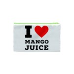 I love mango juice  Cosmetic Bag (XS) Back