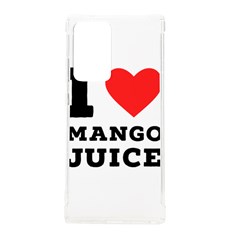 I Love Mango Juice  Samsung Galaxy Note 20 Ultra Tpu Uv Case by ilovewhateva