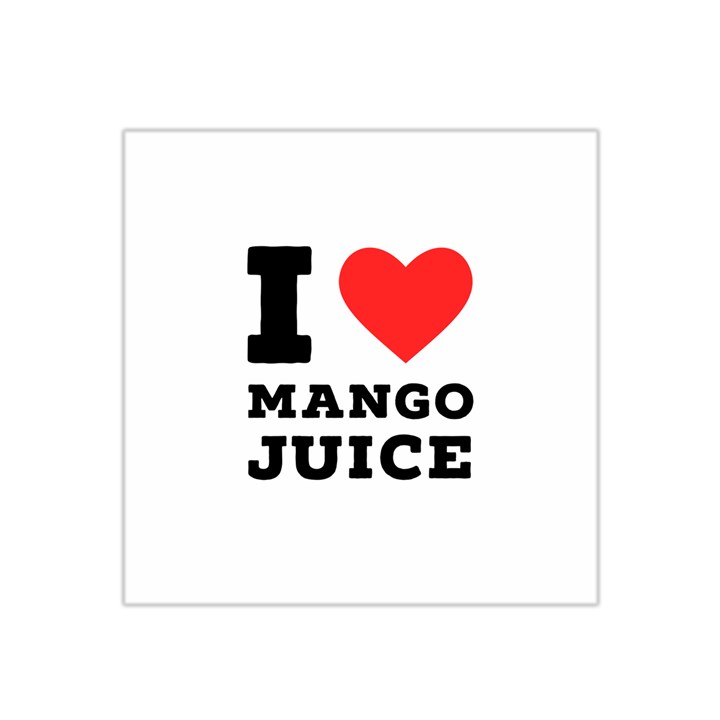 I love mango juice  Satin Bandana Scarf 22  x 22 