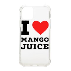 I Love Mango Juice  Iphone 11 Pro 5 8 Inch Tpu Uv Print Case by ilovewhateva