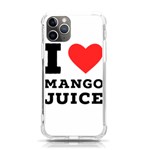 I love mango juice  iPhone 11 Pro 5.8 Inch TPU UV Print Case Front