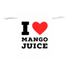 I Love Mango Juice  Lightweight Drawstring Pouch (s) by ilovewhateva