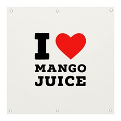 I Love Mango Juice  Banner And Sign 3  X 3  by ilovewhateva