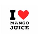 I love mango juice  Premium Plush Fleece Blanket (Medium) 60 x50  Blanket Front