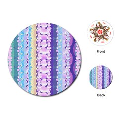 Background Graphic Beautiful Wallpaper Art Playing Cards Single Design (round)