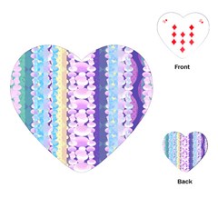 Background Graphic Beautiful Wallpaper Art Playing Cards Single Design (heart)